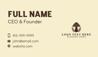 Herbal Mushroom Plant Business Card Design