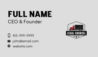 Logging Truck Transportation  Business Card