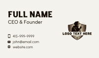 Worker Business Card example 1