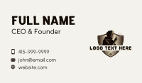 Welding Industrial Worker Business Card