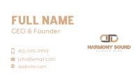 Mirror Business Card example 2