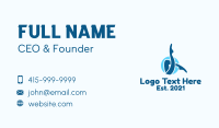 Swimmer Business Card example 4