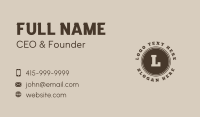 Classic Business Card example 2