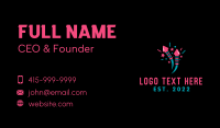 Fireworks Business Card example 1
