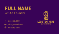 Equestrian Business Card example 4