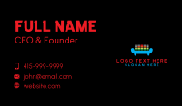 DJ Equalizer Lounge Business Card