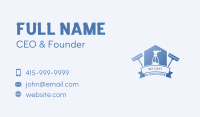 House Clean Spray Business Card