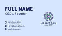 Moroccan Decoration Flower  Business Card