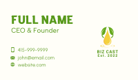 Natural Oil Droplet Business Card