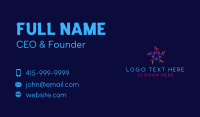Drinking Business Card example 4