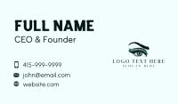 Eye Makeup Cosmetics Business Card