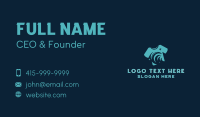 T-shirt Water Wave Design Business Card