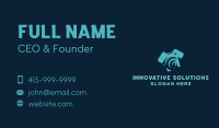 T-shirt Water Wave Design Business Card