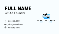 Washington Orca Whale Business Card