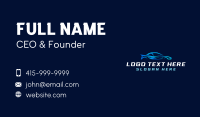 Auto Car Racing Business Card