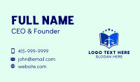 Law School Library  Business Card Design