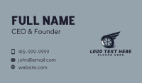 Wing Wheel Transport Business Card