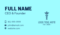 Modern Pharmacy Symbol Business Card Design