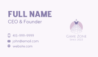Tailor Gown Fashion  Business Card