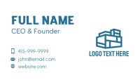 Factory Stockroom Building  Business Card