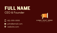 Announcement Business Card example 1