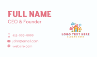 Kindergarten Daycare Nursery Business Card Design