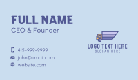 Fast Delivery Business Card example 2