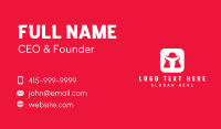 App Bull Letter A Business Card Design