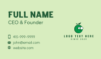 Watermelon Fruit Mascot  Business Card
