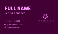 Flower Petal Beauty Business Card