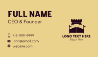 Fortress Castle Furniture Bed Business Card