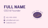 Tailoring Stitch Needle Business Card Design