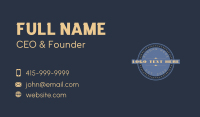 Company Business Card example 1