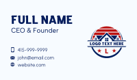 Realtor Government Patriot Business Card