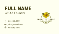 Nature Flower Plant  Business Card Design