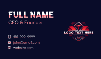 Hammer Renovation Contractor Business Card