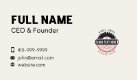 Lumberjack Business Card example 3