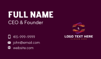 Motion Sound Wave Business Card