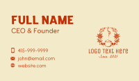 Cinnamon Nutmeg Spices Business Card