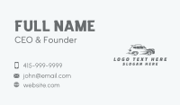 Fast SUV Car Business Card Design