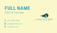 Hair Treatment Business Card example 3