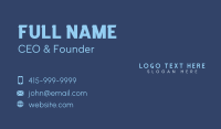 Modern Corporate Firm Business Card