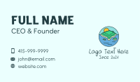 Tropical Island Business Card
