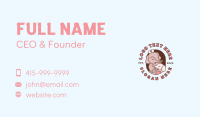 Nanny Elephant Childcare Business Card