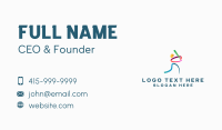 Athletic Sport Baseball Business Card