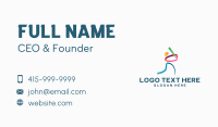 Athletic Sport Baseball Business Card