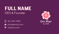 Spiral Floral SPA Business Card Image Preview