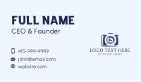 Videographer Business Card example 1