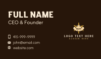 Cowboy Sheriff Hat Business Card Design