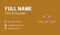 Cute Yellow Bumblebee Business Card Design